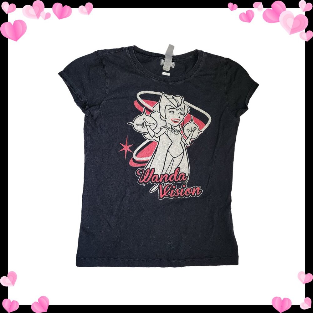 3/$10 - Black Wanda Vision Tee
